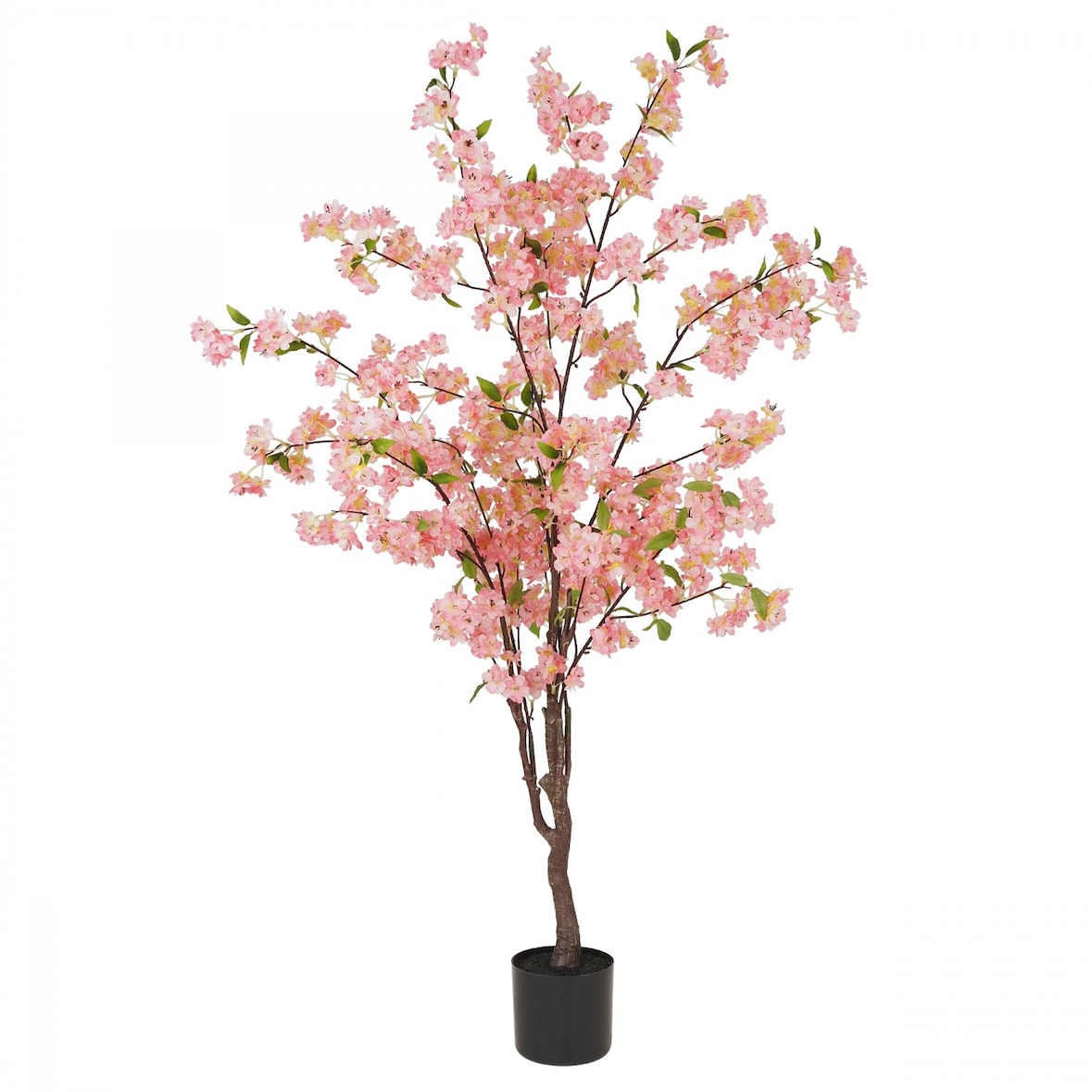 LIGNE DÉCO Cerisier artificiel rose en pot 115cm