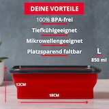 thumbnail of Westmark Frischhaltedose, faltbar, eckig, 850 ml, 21332270