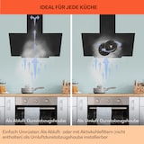 thumbnail of Klarstein Ava 90 Dunstabzugshaube 90cm Wandhaube WiFi A++ 515m³/h Touch Schwarz