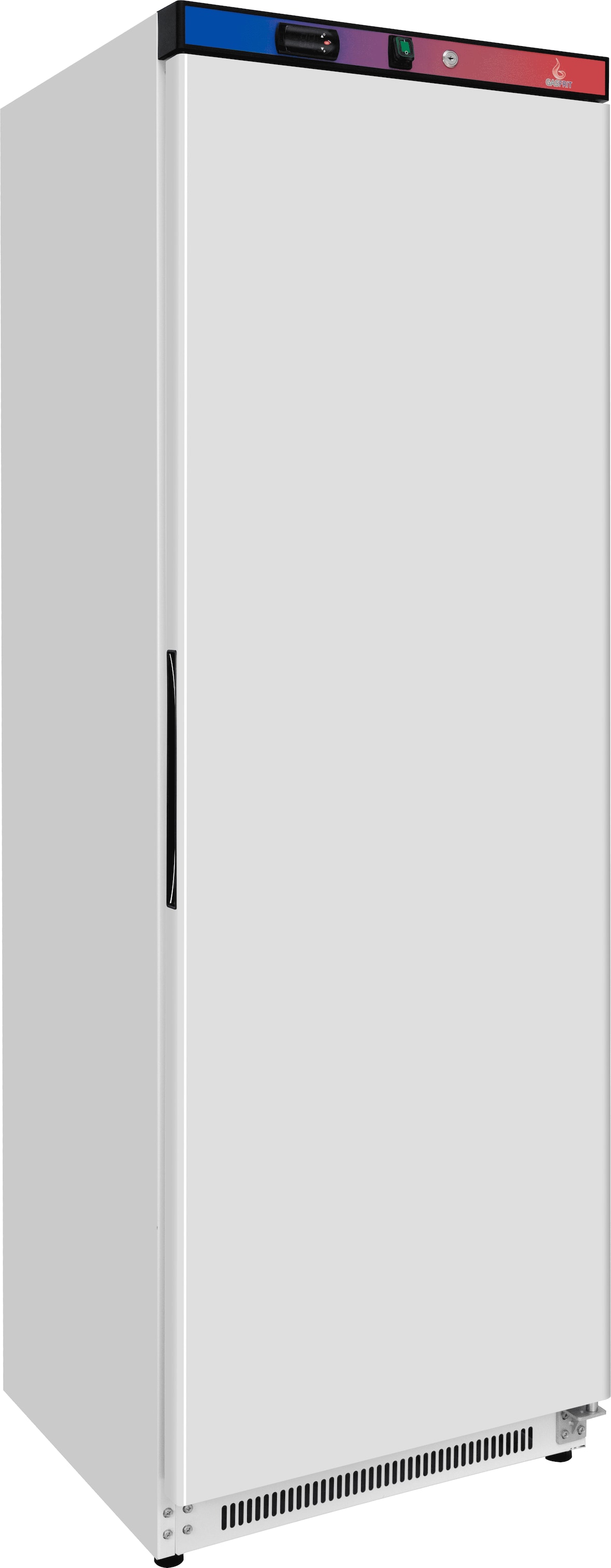Gasfrit - Weißer Gefrierschrank, 400 Liter, 600 × 685 × 1890 mm