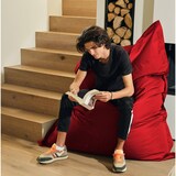 thumbnail of Pouf Géant XXL Intérieur et Extérieur, Déhoussable, Salon, Jardin, Deco Arts Rouge piment