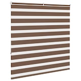 thumbnail of vidaXL Doppelrollo Braun 140x150 cm Stoffbreite 135,9 cm Polyester