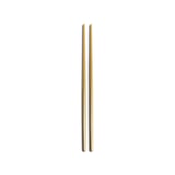 thumbnail of Juego de palillos Kioto 18/10 Oro Cm 23 Grosor 11 Mm Comas Paquete de 12