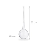 thumbnail of Relaxdays Bewässerungskugeln Glas, 4er Set, HxD 30x9 cm, Gießkugeln für Pflanzen, Bewässerungshelfer Urlaub, transparent