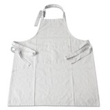 thumbnail of Grillschürze Küchenschürze mit Ofenhandschuh 2teilig im Set weiss/schwarz gestreift