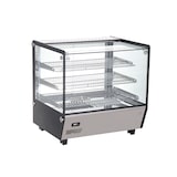 thumbnail of METRO Professional Vitrine chauffante GHV1120R, inox/verre, 67.8 x 56.8 x 68.6 cm, 120 L, temp. : 30 à +90°C, 1100 W, 3 étagères, argenté