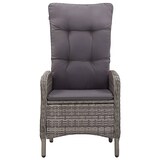 thumbnail of vidaXL 3-tlg. Garten-Bistro-Set Poly Rattan Grau