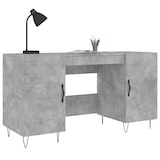 thumbnail of vidaXL Schreibtisch Betongrau 140x50x75 cm Holzwerkstoff