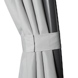 thumbnail of Pavillon MILENA 3,3x3,3 m Anthrazit mit lichtgrauen Seitenvorhängen