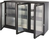 thumbnail of GastroHero Barkühlschrank ECO 350 schwarz 338 Liter Getränkekühlschrank 3 Glastüren LED unterbaufähig Umluft