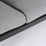 thumbnail of Sofá Exterior, Antracite, Alumínio e Textileno, Cor Antracite, 82x186x112