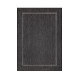 thumbnail of Teppich Outdoor Einfarbig Wetterfest Waschbar Strapazierfähig Balkon Terrasse Küche OEKO-TEX Schwarz 60x100 cm – ALSTER von Kadima Design