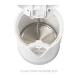 thumbnail of Bomann WK 5012 CB Hervidor Agua Eléctrico, 1,8 L, sin BPA, Resistencia Oculta, Inalámbrico, Apagado Automático, Blanco, 2200W