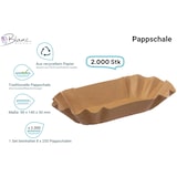thumbnail of Pappschalen Pommesschalen klein 2.000 Stk, to go, take away, biologisch abbaubar, nachhaltig, kunststofffrei