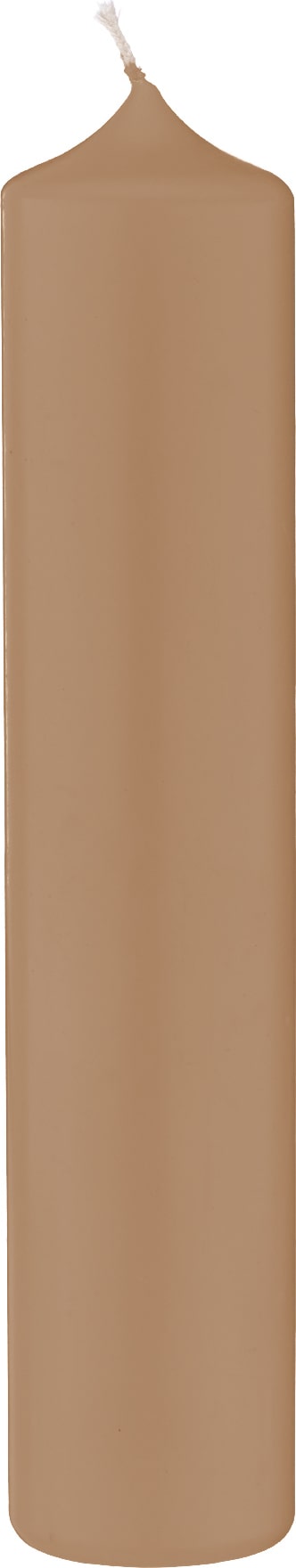 Altarkerzen 10% BW-Anteil Portobello Nougat 250 x Ø 90 mm, 1 Stück