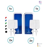 thumbnail of KOMPLETT-SET HANDHYGIENE SENSOR: Desinfektionsspender SENSOR + 2 Kartuschen & Schaumseifenspender SENSOR + 2 Kartuschen