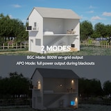 thumbnail of Newsmy Powerstation 2047,5 Wh Ultra-Fast-Aufladen von 0-100% in 1 Std., Mobiler Stromspeicher, 1200 W DC-In, 2400W AC-Out,  und 4x USB-C Ausgang, Sola