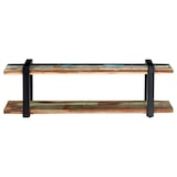 thumbnail of Helloshop26 - Meuble télé buffet tv télévision design pratique 130 cm bois de récupération massif 2502067