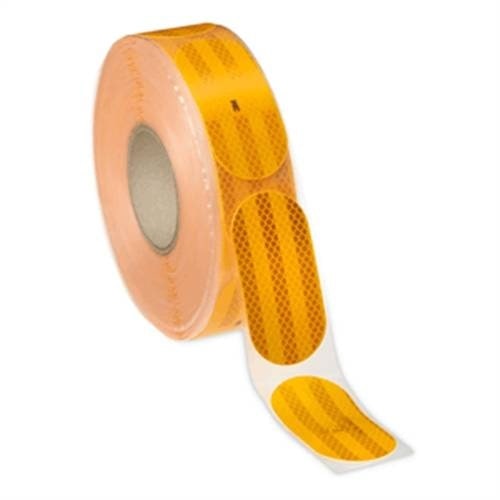 3M Konturmarkierung nach ECE-104, Festaufbau, Tankfahrzeuge, gelb, 52 mm x lfm