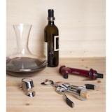 thumbnail of Excelsa Weinset Enoteque aus Kunststoff 4xH4x4 cm rot