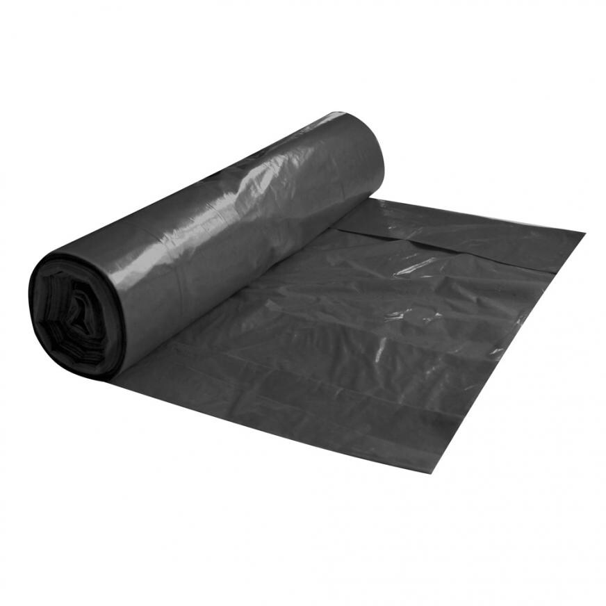 Müllsäcke 120 Liter LDPE 70x110 cm Schwarz 80 my 4x25 Stück