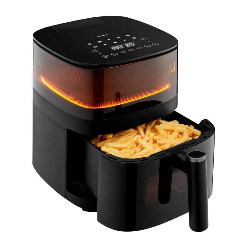 Friteuse A Air Chaud Sans Huile - Md 11780 - Température Jusqu'a 230 °c - 10 Programmes - 5 L - 1500 Watt