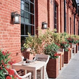 thumbnail of Salamanca Antike Wandleuchte, außen Laterne, 1-flammig, aus Aluminium, braun, retro, antik Design, wasserdicht, Hof, Garten, 1 X E27 (60W) IP44