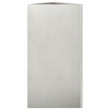 thumbnail of Helloshop26 - Jardineira triangular elevada para plantas flores e pátio/jardim 40 x 34,5 x 70 cm aço inoxidável prata 02_0038813