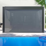 thumbnail of Pergola bioclimatique adossée 3x4m et 3 stores