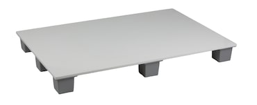 Mc Ristorazione, Pallet, PP, 80x120x12 cm., Bianco