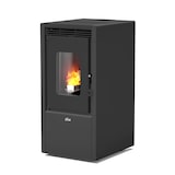thumbnail of Estufa de Pellet Estanca ELDA 7 NERO, Apta para calefactar hasta 54 m2, Alta eficiencia energética con un rendimiento  del 93,1%