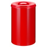 thumbnail of Vlamdovende papierbak 110 ltr - rood