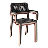 thumbnail of Chaise Mona Taupe  83x58x57 cm
