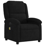 thumbnail of vidaXL Massagesessel Elektrisch Schwarz Samt