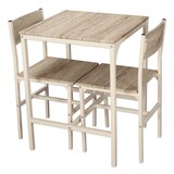 thumbnail of Set Tavolo Bar Con 2 Sedie Mod. PORTOFINO colore beige e rovere chiaro by Yelloo