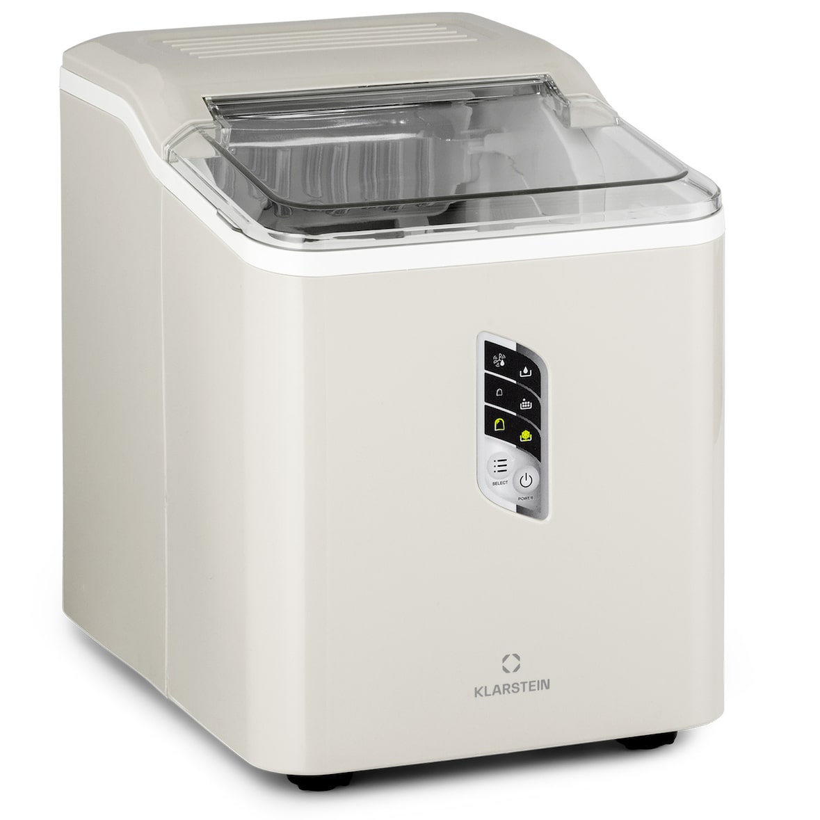 Albaron Eiswürfelmaschine Bullet-Eis 12 kg / 24 h 1,5 Ltr. Display Creme