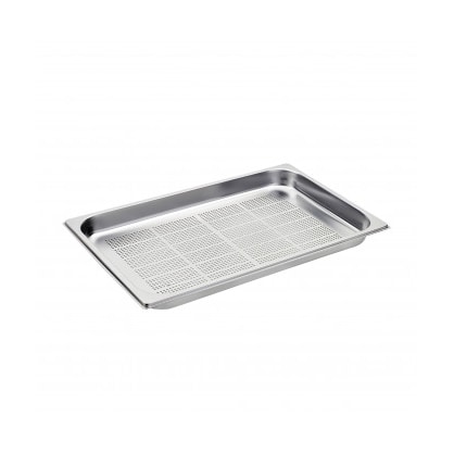 Bacinella Inox Forata Gn 1/1 H 40 Mm Cm 53x32,5 Gr 1010