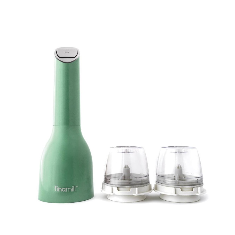 Finamill macina pepe- sale, a batteria sage con due finapod pro plus