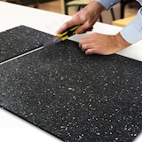 thumbnail of Antivibrationsmatte Premium - Made in Germany - für Waschmaschine, Trockner etc. - zuschneidbar / 60 x 60 x 0,5 cm