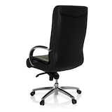 thumbnail of Bürostuhl / Chefsessel XXL F 400 Leder schwarz hjh OFFICE
