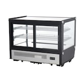 thumbnail of METRO Professional Vitrine réfrigérée GCV1160R, inox/plastique/verre, 88 x 56.8 x 68.6 cm, 148 L, froid ventilé, 2 clayettes réglables