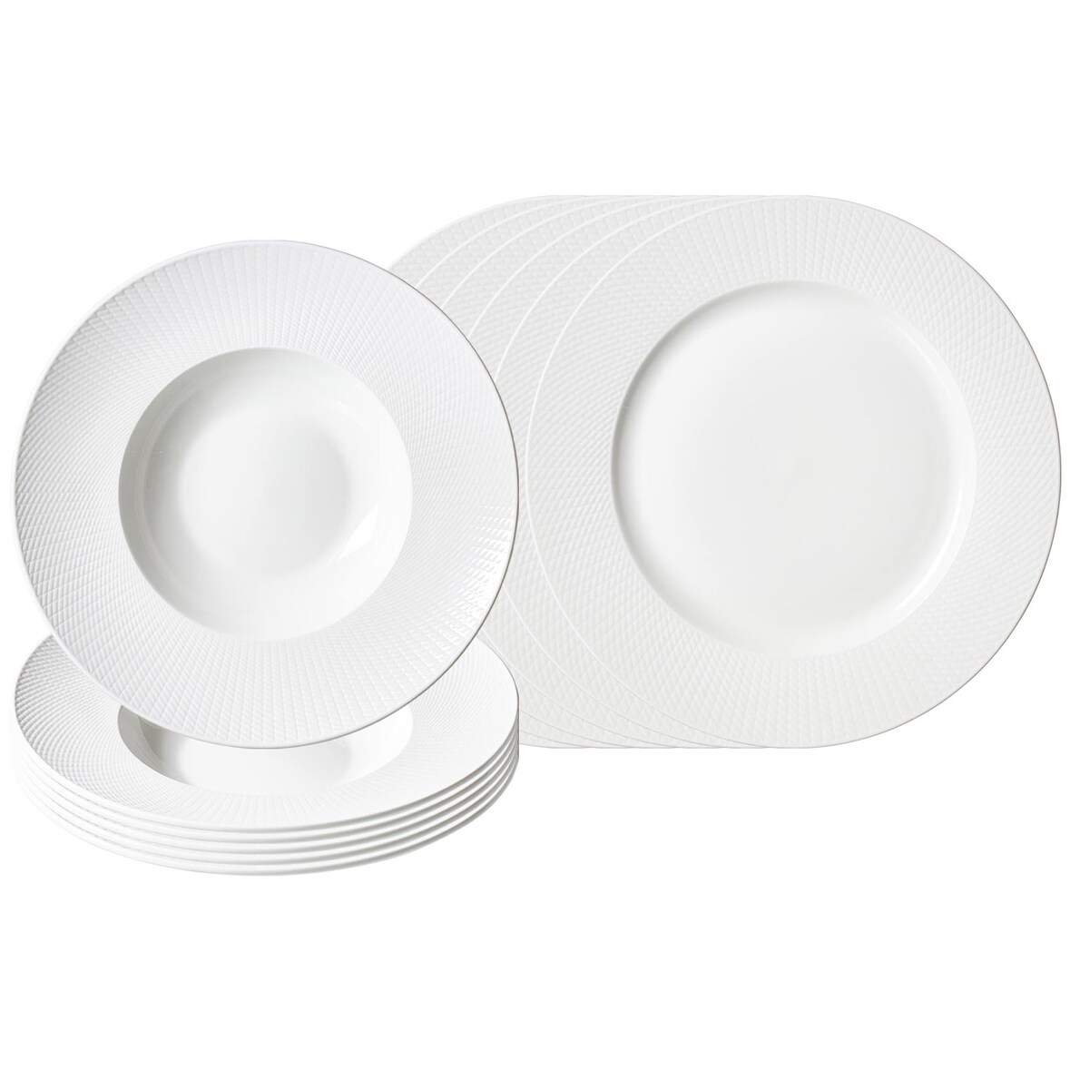 Ritzenhoff & Breker Saphir Pizza- und Pasta-Set 12-teilig