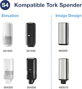 thumbnail of Tork Extra Händedesinfektionsgel S4, Desinfektionsmittel ohne klebrige Rückstände, 6 × 1.000 ml, 424205