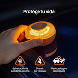 thumbnail of FlashLED Pack 6 Luz de Emergência V16 Homologada DGT 3.0, com Geolocalização, App Incluída, Cartão SIM e Dados Grátis até 2038, Base Magnética