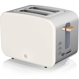 thumbnail of SWAN ST14610WHTNEU Toaster Breitschlitz 2 Scheiben 3 Funktionen Design Nordic, Weiß, 900W