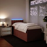 thumbnail of vidaXL Boxspringbett mit Matratze Rosa 90x190 cm Samt