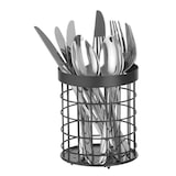 thumbnail of Hendi Besteckkorb, schwarz, Ø 120 mm