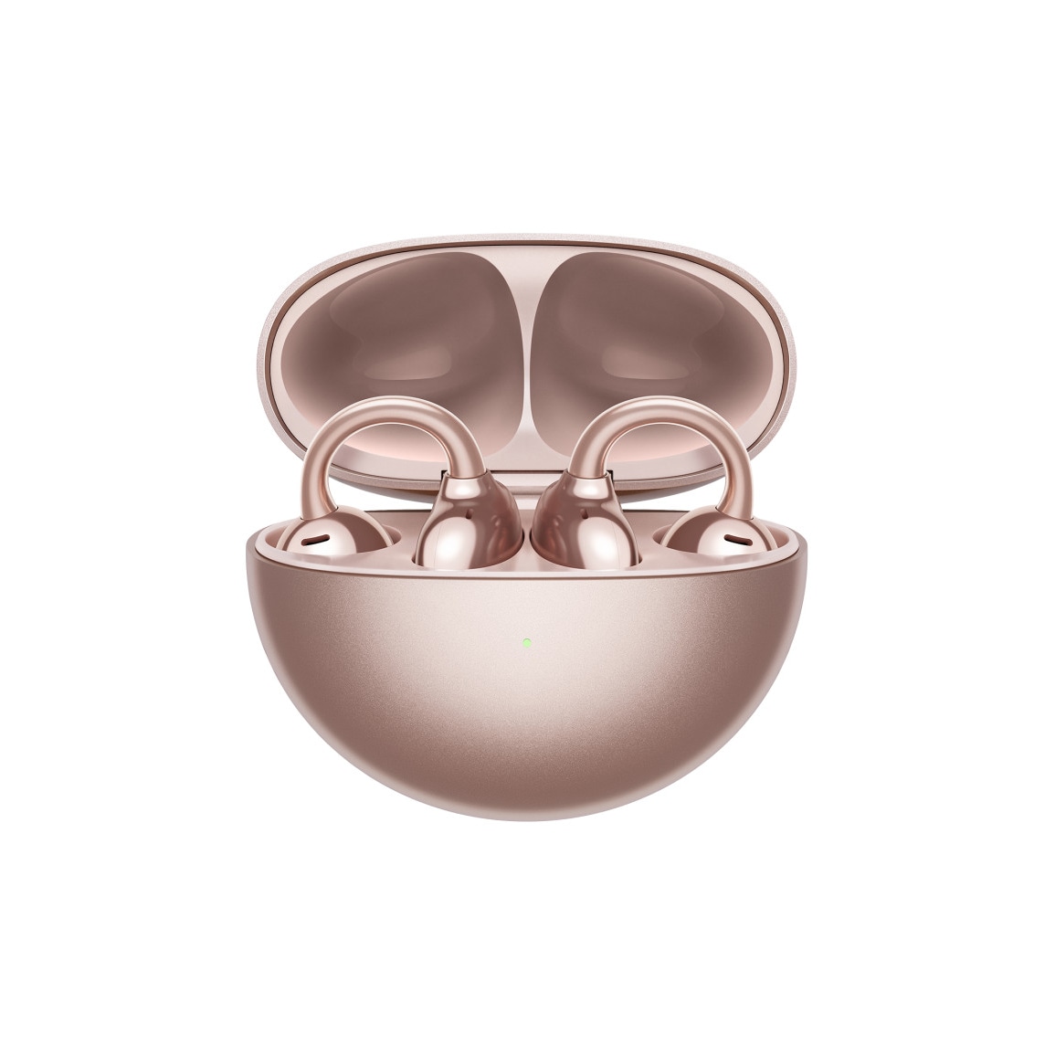 Huawei FreeClip Kopfhörer Roségold mit Doppelmagnettreiber, kabellos
