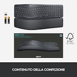 thumbnail of Logitech Ergo K860 Tastiera Wireless Ergonomica Con Poggiapolsi Layout Ita Pc