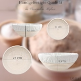 thumbnail of Layba Set Rijsmand Rond en Ovaal (Medium + Groot) – Rattan Banneton